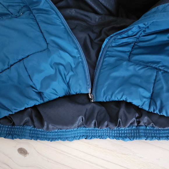 Merrell Insulated Hooded Jacket Teal M Select Regulate Warm Puffer Coat M - Picture 13 of 16